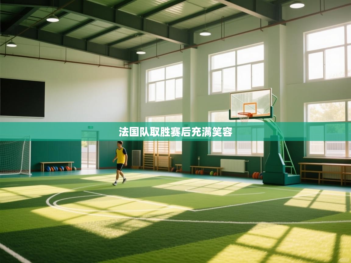 法国队取胜赛后充满笑容