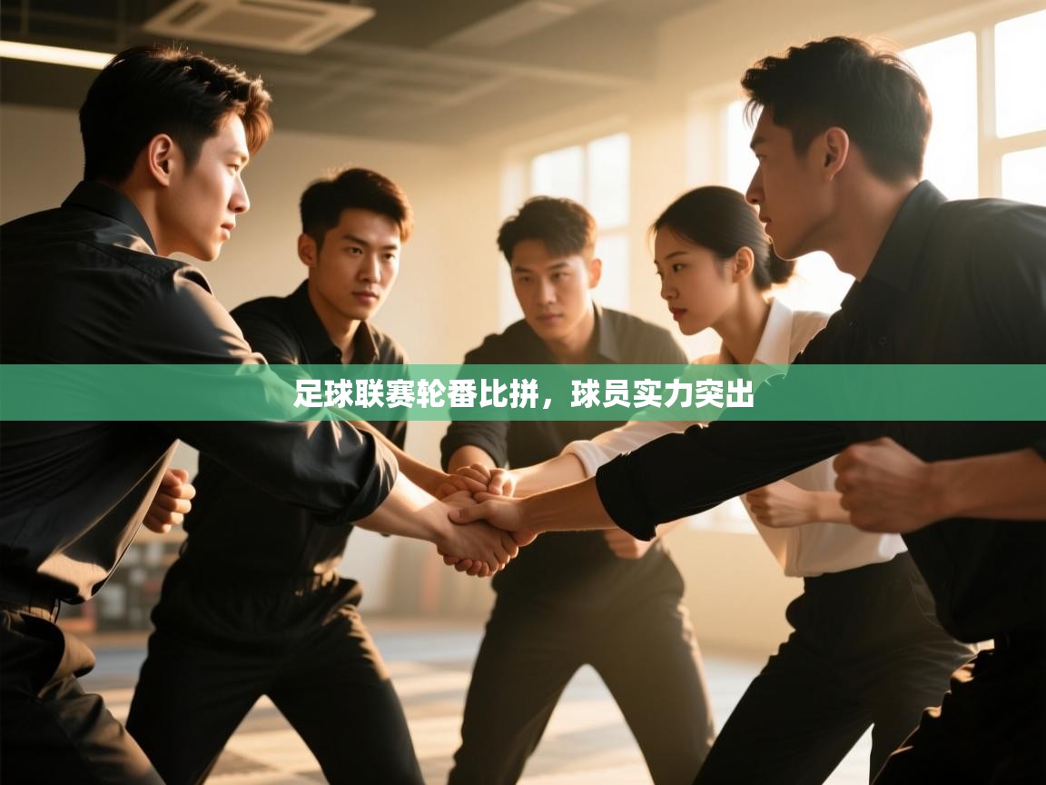 足球联赛轮番比拼，球员实力突出
